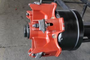 Find Similar Icon Semi Trailer Parts Axle 1850mm Spoke Wheel 8,50 V-24; 8,50 V-20 Spider Spoke Trailer Axle Spoke Axle para la venta - Product Image 4