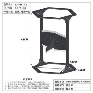 เครื่องผ่าฟืนเหล็กหล่อจากโรงงานโดยตรง ขนาด 350 มม. ด้ามขวาน ใบมีด 210 มม. แบบใช้มือ สำหรับใช้ในบ้านและสวนหลังบ้าน - Product Image 4