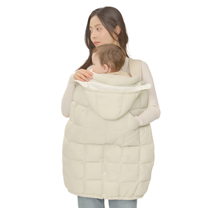 Custodia invernale per marsupio con mantello avvolgente portabagagli per bambini <span class=keywords><strong>felpa</strong></span> con cappuccio per neonato morbida e facile da usare - Product Image 5