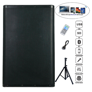 1000W 15 "Loa Siêu Trầm Di Động Bt PA Hệ Thống Loa Âm Thanh Hộp Ngoài Trời FM + Echo + Mic Karaoke Set Bocina Parlante Karaoke Bộ - Product Image 2