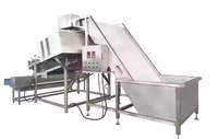 Éplucheuse de crevettes électrique de qualité alimentaire pour crevettes Vannamei-Équipement automatique de retrait de coquille et d'ouverture arrière