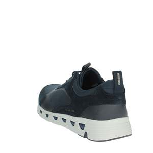 Sneakers da Uomo Geox U46HRA 0FU22 in Tela Blu, Scarpe Trendy - Product Image 2