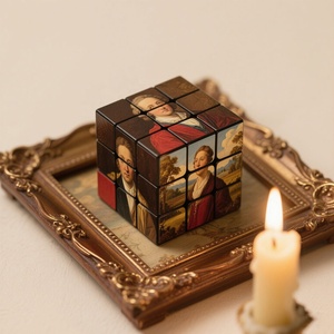 Cubo mágico de diseño personalizado al por mayor, precio de rompecabezas, cubo mágico de potencia asequible, cubo mágico magnético de venta directa de fábrica - Product Image 2