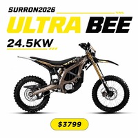 Surron Ultra Bee 24,5kW E-Motorrad 74V 60Ah Allterrain E-Motorrad Vollgefedert Hydraulische Scheibenbremsen 2026 Neues Modell