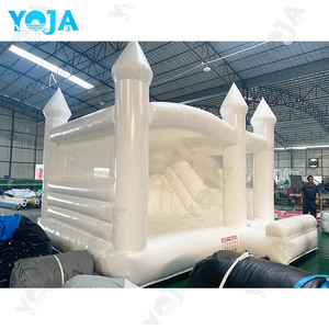 Trắng trong nhà/ngoài trời mềm chơi Inflatable lâu đài bên cho thuê bóng Pit hồ bơi thư bị trả lại nhà đám cưới bouncy thiết bị với <span class=keywords><strong>Slide</strong></span> - Product Image 4