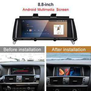 Lecteur multimédia GPS tactile Android sans fil CNstwei 8,8 pouces Qualcomm 685 pour voiture, compatible avec BMW X3 F25X4F26 - Product Image 3