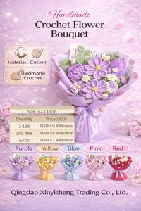 Bouquet di Fiori Artificiali Fatti a Mano per San Valentino e Festa della Mamma 2026, Decorazione Casa, Regalo di Laurea - Product Image 2