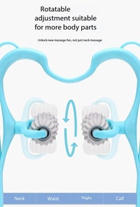 Offre Spéciale : Masseur Cervical Manuel pour le Cou, le Dos et les Jambes avec 6 Roues – Soulage la Douleur et Favorise la Relaxation Musculaire - Product Image 6