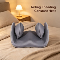 Coussin de massage chauffant vibrant pour les fesses, avec compression d'air, pour les hanches, intelligent, pour s'asseoir, se recoucher et étirer, pour la sciatique, la maison et le bureau