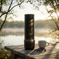 Nouvelle arrivée, machine à expresso portable, cafetière de voyage 58 mm, OEM ODM personnalisé
