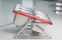 Wadah Makanan Stainless Steel Anti Uap Ukuran 1/6 (5,9 Inci) untuk Katering, Hotel, dan Pesta, Dapat Ditumpuk