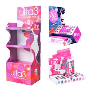 กล่องโชว์สินค้าแบบตั้งโต๊ะสำหรับยาทาเล็บและเครื่องสำอาง ทำจากกระดาษแข็งรีไซเคิล เป็นมิตรกับสิ่งแวดล้อม รับทำตามแบบ พร้อมโลโก้และขนาดตามสั่ง - Product Image 4