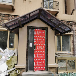 Metall Aluminium Halterung Polycarbonat Tür Baldachin Markise für Balkon - Product Image 4