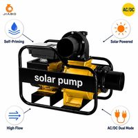 Pompe à eau de surface solaire multi-étages JIABO 0,3 CV/1,5 CV pour l'irrigation agricole des petites exploitations et l'abreuvement du bétail