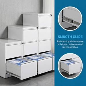 Armoire <span class=keywords><strong>de</strong></span> classement modulaire en acier avec serrure centralisée, <span class=keywords><strong>organiseur</strong></span> <span class=keywords><strong>de</strong></span> fichiers A4 multi-tiroirs pour <span class=keywords><strong>bureau</strong></span> - Product Image 4