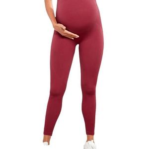 Leggings de yoga longs essentiels pour femmes enceintes 2026, haute élasticité, séchage rapide, respirants - Product Image 5