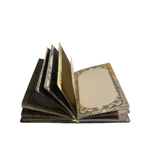 Magnifique carnet à couverture rigide personnalisé de style rétro, en papier offset, pressé à froid, de haute qualité et écologique - Product Image 6