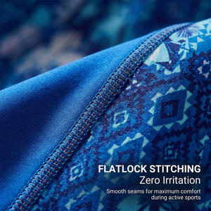 Chemise de bain UV pour hommes, manches longues, protection contre les éruptions cutanées, imperméable, séchage rapide, pour le surf, la natation, la plongée, la plongée avec tuba, le paddle board, la plage - Product Image 4