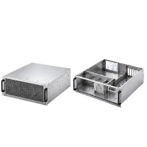 GPU Server Chassis Sheet Metal Shell Custom Design Laser Cutting Powder Coating Rectangular - Product Image 1