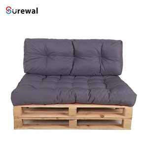 SUREWAL <strong>Pallet</strong> <strong>Furniture</strong> <strong>Cushion</strong> Set Seat <strong>Cushion</strong> for Long Chairs <strong>Pallets</strong> Pads with Polyester Fiber Filling - Product Image 1