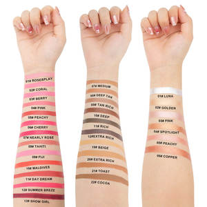 OCHAIN personnalisé votre marque longue durée imperméable marque privée cosmétiques miroitant vente en gros personnalisé crème fard à joues Contour Palette - Product Image 6