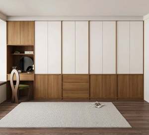 Armoire convertible moderne de luxe, dressing, coiffeuse, mobilier minimaliste de haute qualité européenne, taille personnalisée pour la maison, MDF - Product Image 6