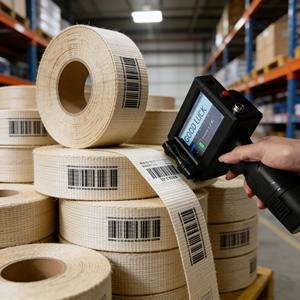 Impresora Portátil de Códigos <span class=keywords><strong>QR</strong></span> con Pantalla Táctil, Impresora de Tinta Solvente para Logística, Almacenamiento y Embalaje - Product Image 4