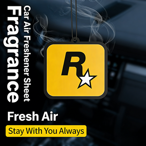 Ambientador de Coche Personalizado con Diseño Divertido, Tarjeta Perfumada Colgante, Difusor de Papel Aromatizado para <span class=keywords><strong>Auto</strong></span>, Precio al por Mayor - Product Image 6