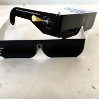 Lunettes personnalisées en papier pour l'observation de l'éclipse solaire totale, monture carrée