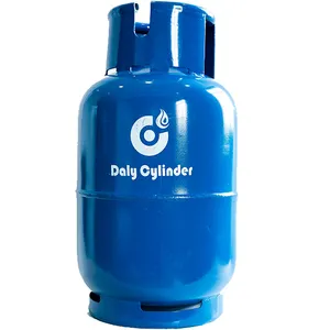 Afrika güney amerika asya için dayanıklı mavi gaz şişesi lpg silindir gaz tankı tankı