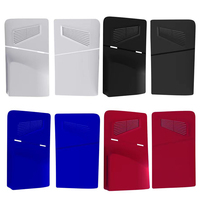 Plaque frontale coque de couverture de peau évents de refroidissement plaques de remplacement de protection pour PS5 Slim UHD DE Disc Edition Console de jeu