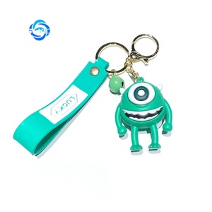 Portachiavi Mike di Monsters University, Personaggio Monocolo, Mostro Blu Cartoon, Regalo per Borsa o Auto - Product Image 5