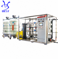 Pabrik Pengolahan Air RO 6000 LPH Sistem Reverse Osmosis Industri untuk Lini Produksi Air Sachet Pabrik Turnkey CE