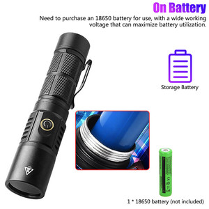 Mini Linterna UV <span class=keywords><strong>de</strong></span> 365nm Recargable por USB, Luz Negra para Detección <span class=keywords><strong>de</strong></span> Tinea, Manchas <span class=keywords><strong>de</strong></span> Orina <span class=keywords><strong>de</strong></span> Mascotas, Fugas, Minerales, Dinero y Escorpiones - Product Image 5