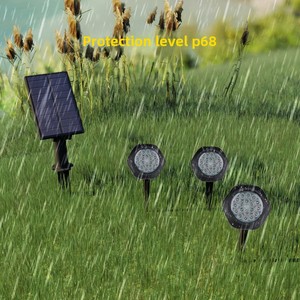 Lampe solaire sous-marine décorative <span class=keywords><strong>pour</strong></span> jardin et cour, projecteur de pelouse solaire RGB étanche IP68, lampe solaire subaquatique <span class=keywords><strong>pour</strong></span> <span class=keywords><strong>piscine</strong></span> - Product Image 5