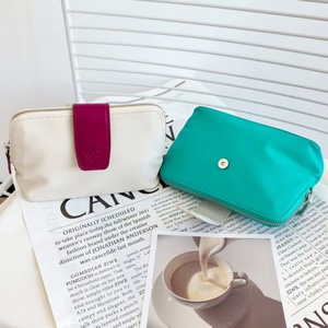 PU Leather Magnetic Closure Makeup <b>Bag</b> Large Capacity Cosmetic <b>Bags</b> Custom Logo Fashion <b>Toiletry</b> <b>Bag</b> for Travel <b>Women</b> Beach - Product Image 3