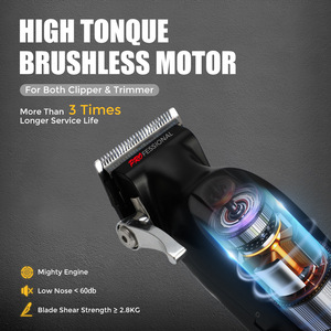 Cortadora de Pelo Eléctrica Profesional con Motor sin Escobillas, Batería Interna de 2000mAh/4000mAh, Calidad de Salón, para Usuarios Internacionales - Product Image 4