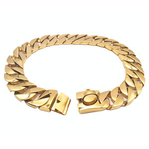 Desain kustom mode rantai logam baja tahan karat dapat disesuaikan kerah rantai anjing Skotlandia untuk anjing - Product Image 3