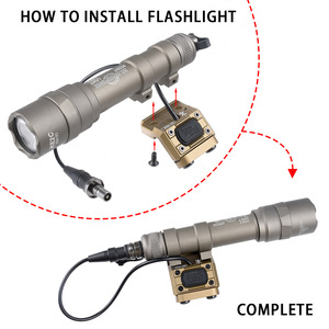 Módulo de botón para linterna M300 M600, interruptor con cable, interfaz 2SF, tapa trasera, grabado láser A2 - Product Image 3