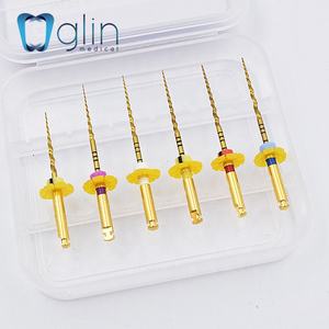 Super endodontico Nano oro attivo calore dentale trapano accessori Niti motore per energia elettrica grande prezzo file del canale radicolare - Product Image 1