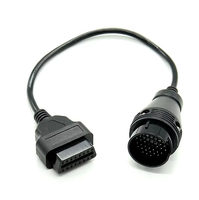 38Pin to 16 Pin OBD2 Mercedes 38 Pin Automotive Connection Cable Mercedes 38 Pin