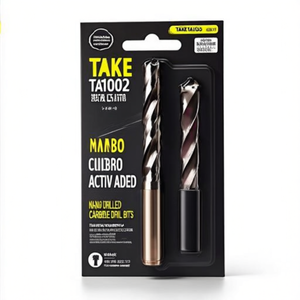 Foret universel Ttake Ta1002, revêtement Nano TiAlN, forets à trois pointes - Product Image 4