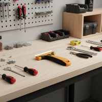 Couteau utilitaire KEBO, nouvelle vente chaude, OEM, qualité industrielle, lame en acier au carbone, coupe-lame coulissant, ABS, dégagement rapide, 17 cm, bricolage