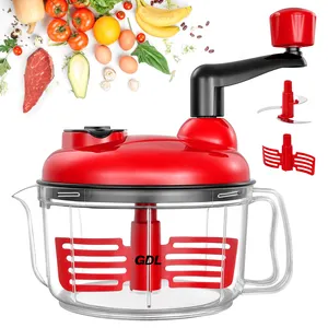 Küchen zubehör Handbuch Food Chopper kompakte leistungs starke Hand Frühlings zwiebel Chopper Nutria Gemüse Zwiebel Chopper Eier schneider Dicer