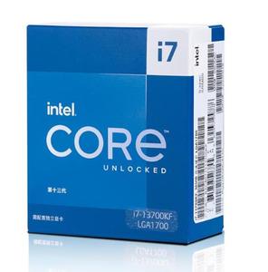 โปรเซสเซอร์ Intel Core i7 13700KF 6 คอร์/12 เธรด ความเร็วสูงสุด 4.3GHz ซีพียูสำหรับเล่นเกมอย่างราบรื่น สำหรับคอมพิวเตอร์เดสก์ท็อป - Product Image 3