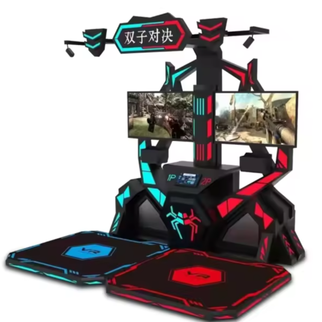 New Arrival Game Park Arcade Game Machines Double Players Shooting 9D VR Game Machine Virtual Reality Equipment