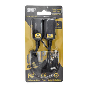 1ch 8mp <span class=keywords><strong>CVI</strong></span> TVI AHD analógico/cvbs pasivo <span class=keywords><strong>RJ45</strong></span> <span class=keywords><strong>video</strong></span> y <span class=keywords><strong>balun</strong></span> de energía - Product Image 2