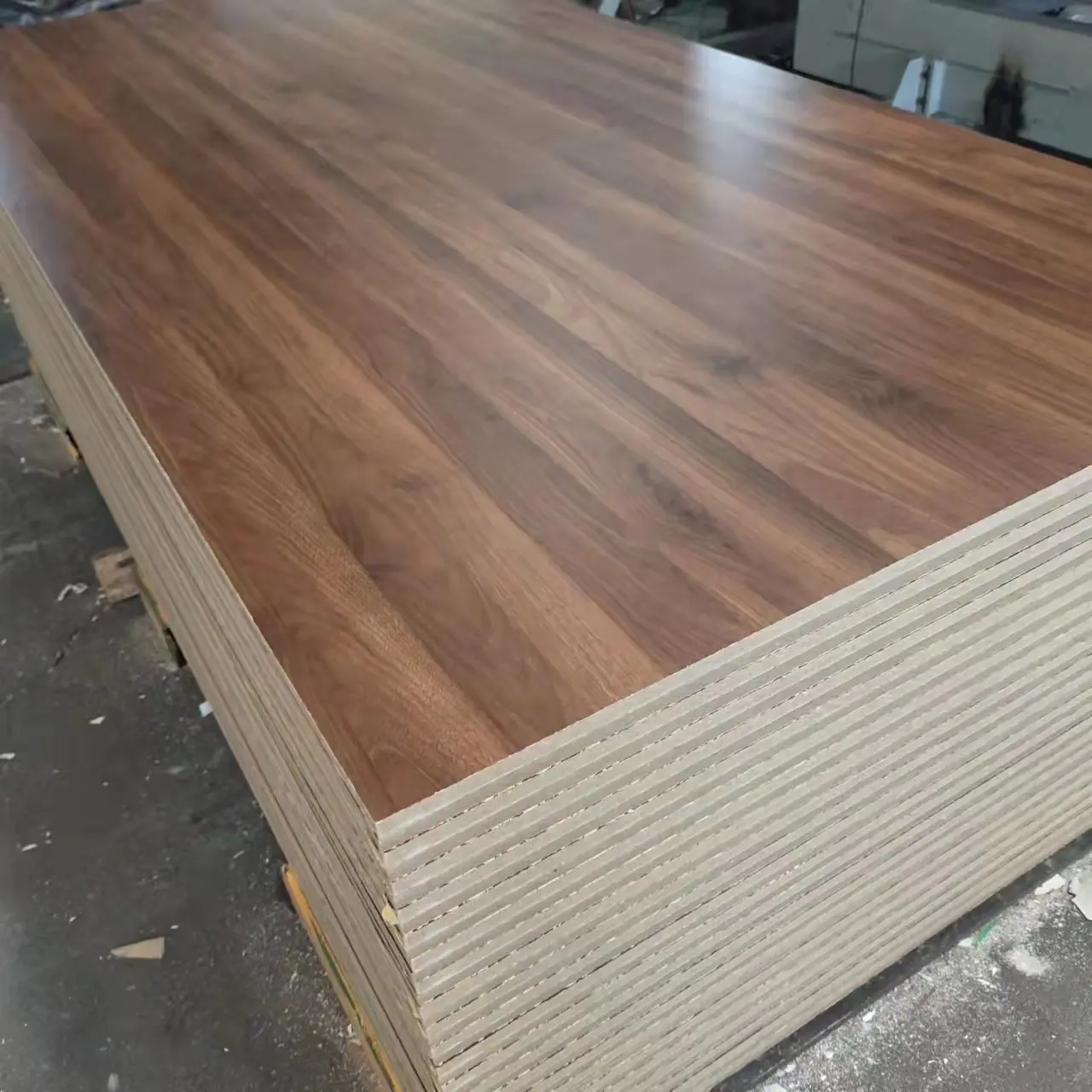 1220X2440Mm Melamine Gecoat Mdf Bord Voor Meubels