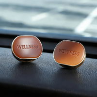 Diffuseur de parfum pour voiture en cuir d'agneau, fabrication sur mesure, marque privée, écologique, cadeau de luxe, aromathérapie WELLNESS