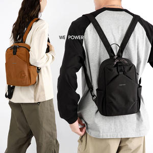 Mochila Ligera para Viajes Diarios WePower, Unisex, Casual, Color Sólido, Correas Desmontables, Bolsillo Interior con Cremallera - Product Image 2